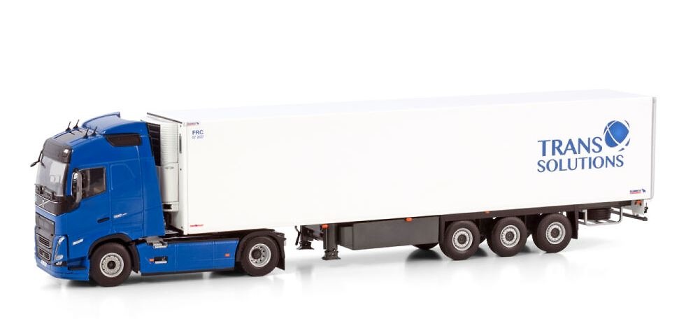 Volvo fh5 gl. 4x2 + refrigerated trailer Trans Solutions Wsi Models 01-4256  1/50 scale